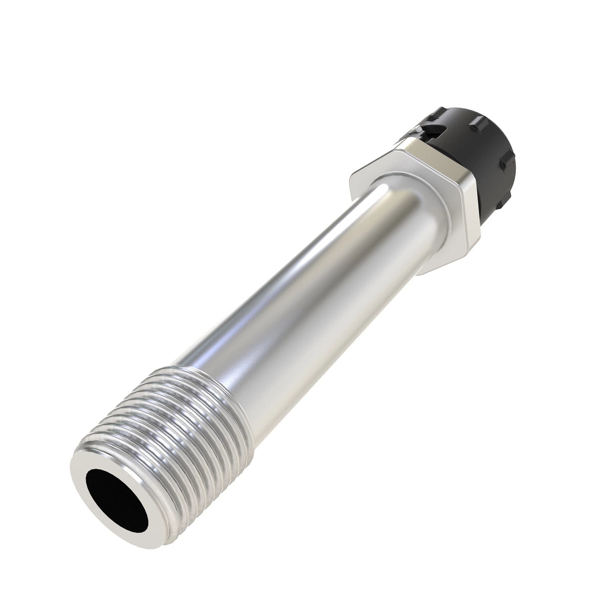 John Deere AM131611:  Tube Oil Drain with cap, Cylinder head