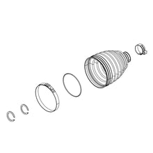 John Deere AM141488: Rear Axle Shaft Boot Kit