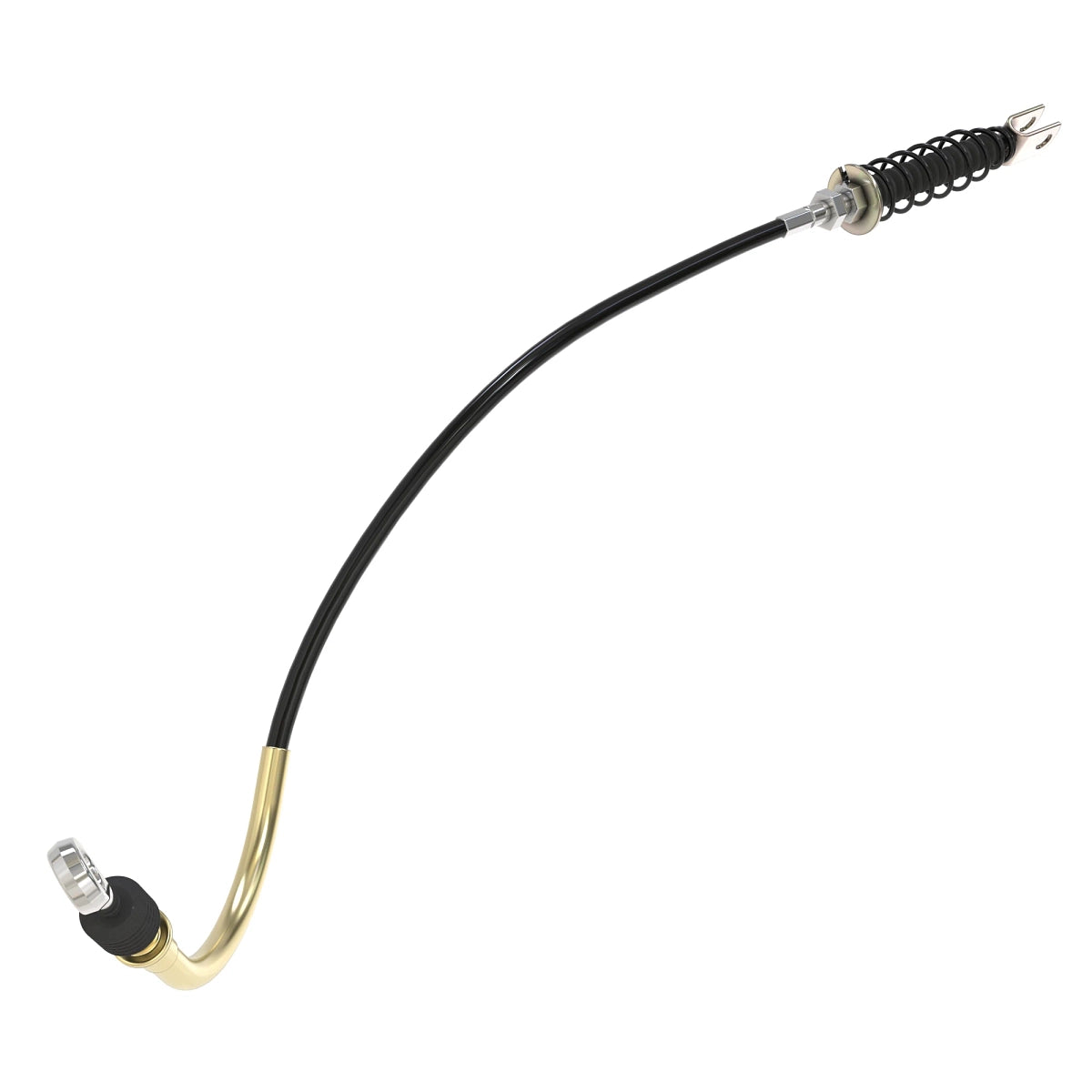 John Deere AM145185:  Park Brake Push Pull Cable