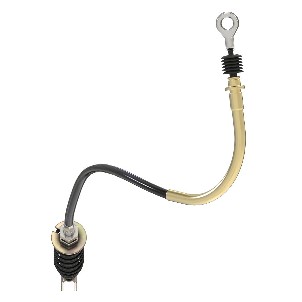John Deere AM145185: Park Brake Push Pull Cable