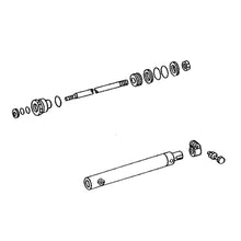 John Deere AN205969: Power Steering Hydraulic Cylinder