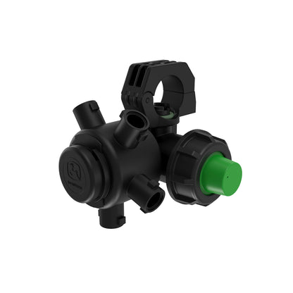 John Deere AN206621: High-Flow 5-Way Nozzle Body, 11/16 inch Port