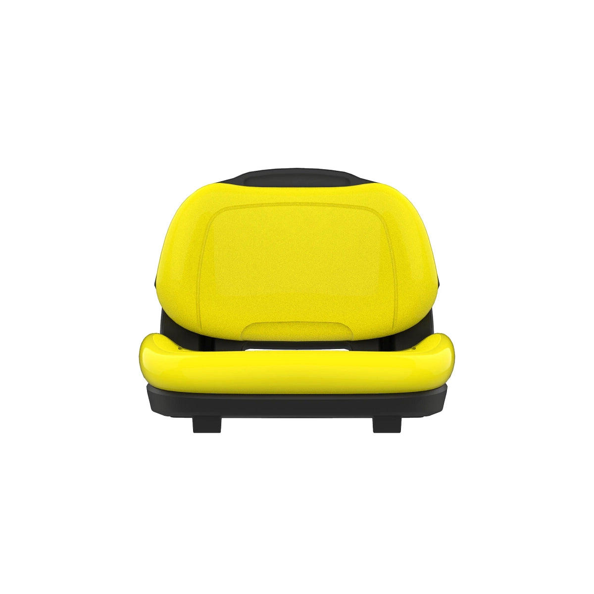 John Deere AUC13500: 15-Inch Yellow Seat with Label