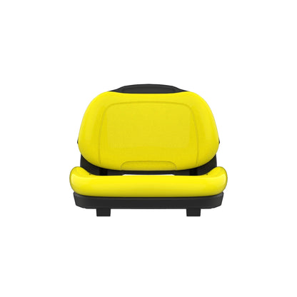 John Deere AUC13500: 15-Inch Yellow Seat with Label