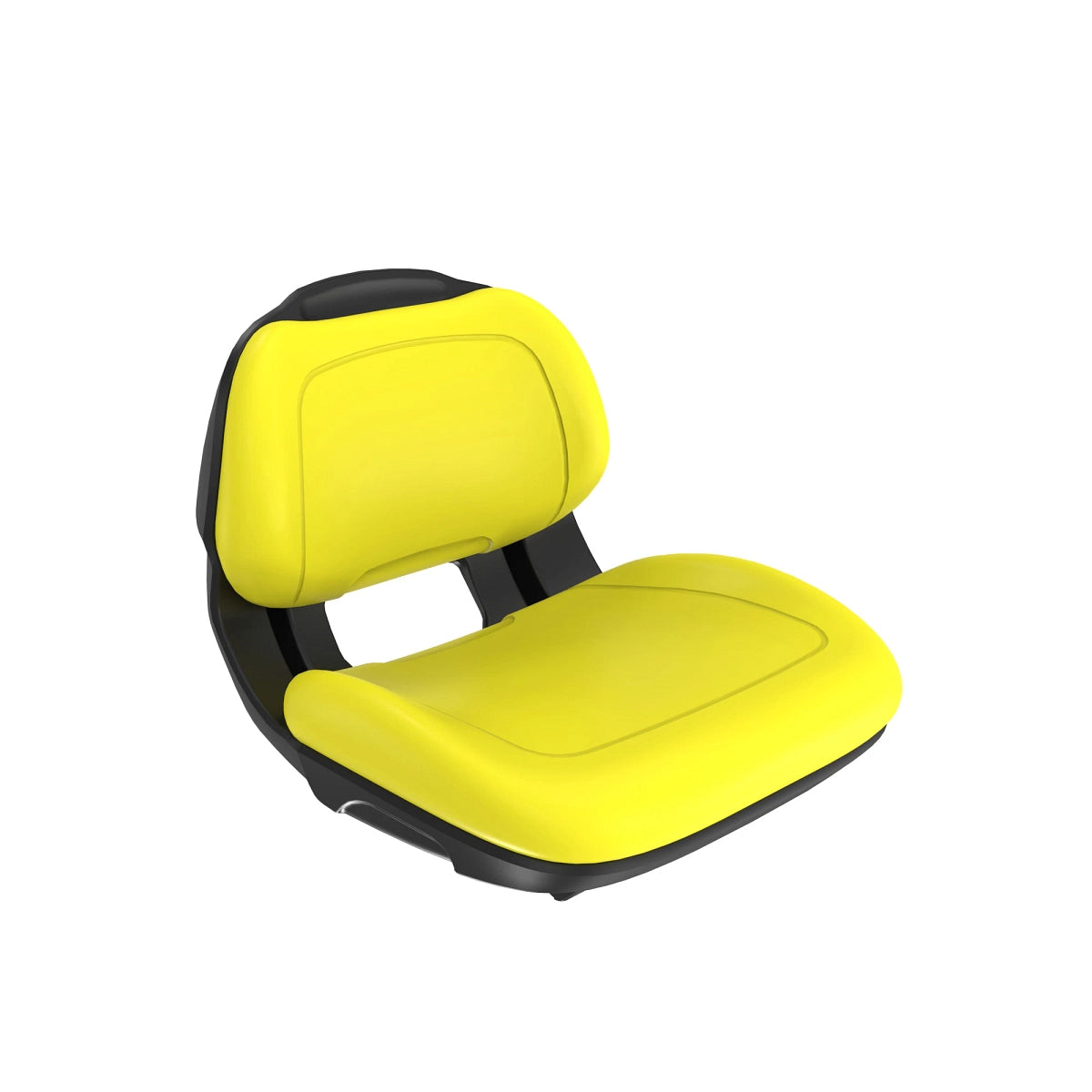 John Deere AUC13500:  15-Inch Yellow Seat with Label