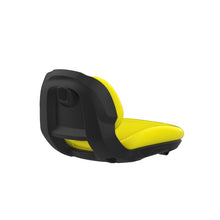 John Deere AUC13500: 15-Inch Yellow Seat with Label