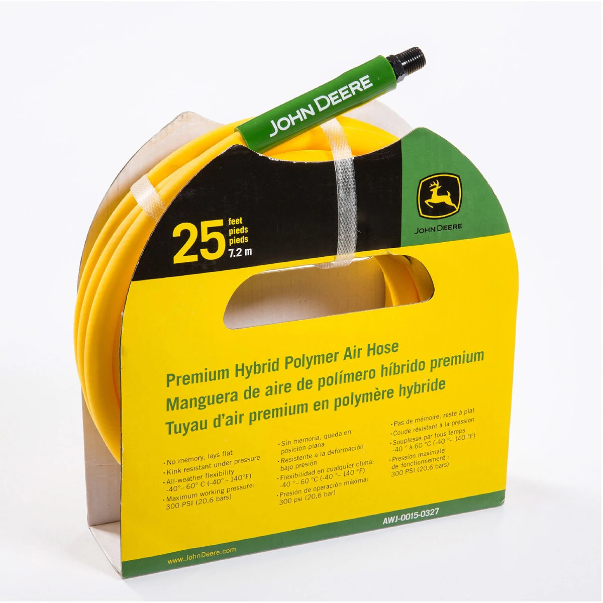 25 x 3/8" Hybrid-Polymer Air Hose (AWJ-0015-0327)