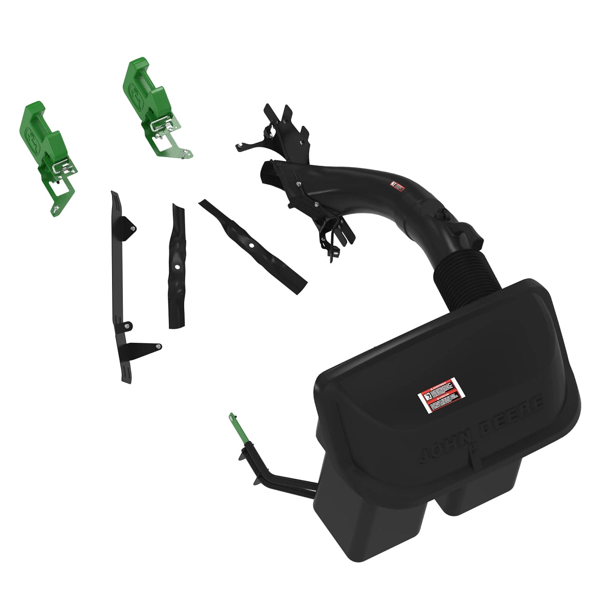 John Deere BG20755: Material Collection System Attachment, 2 Bag, 6.5 Bushel, 42A inch