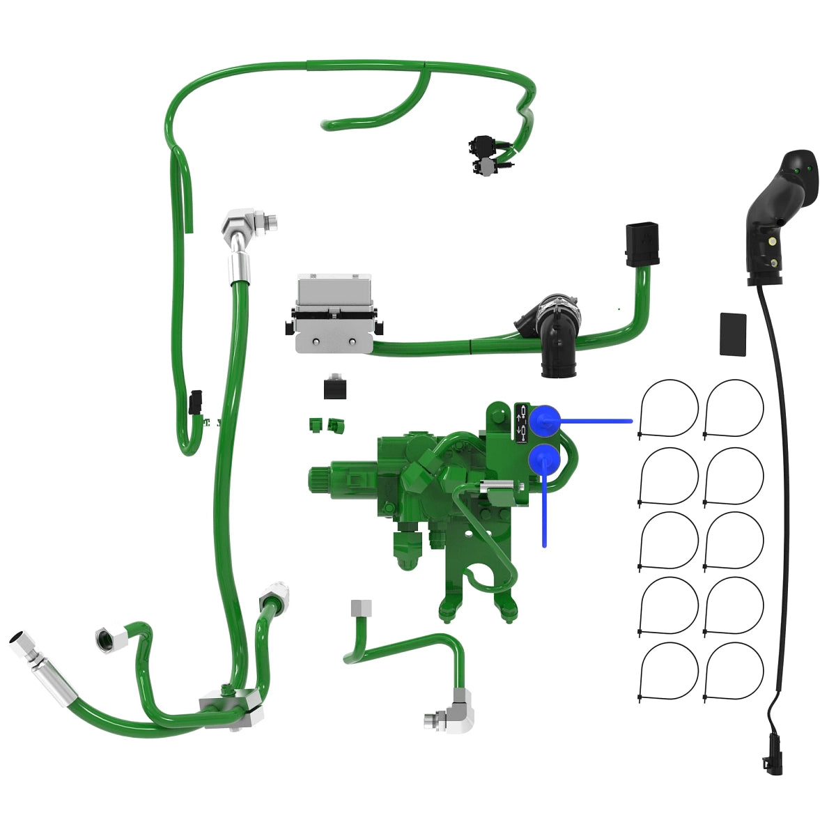 John Deere BLV10961: EH 3rd Selective Control Valve Kit (Cab Only)