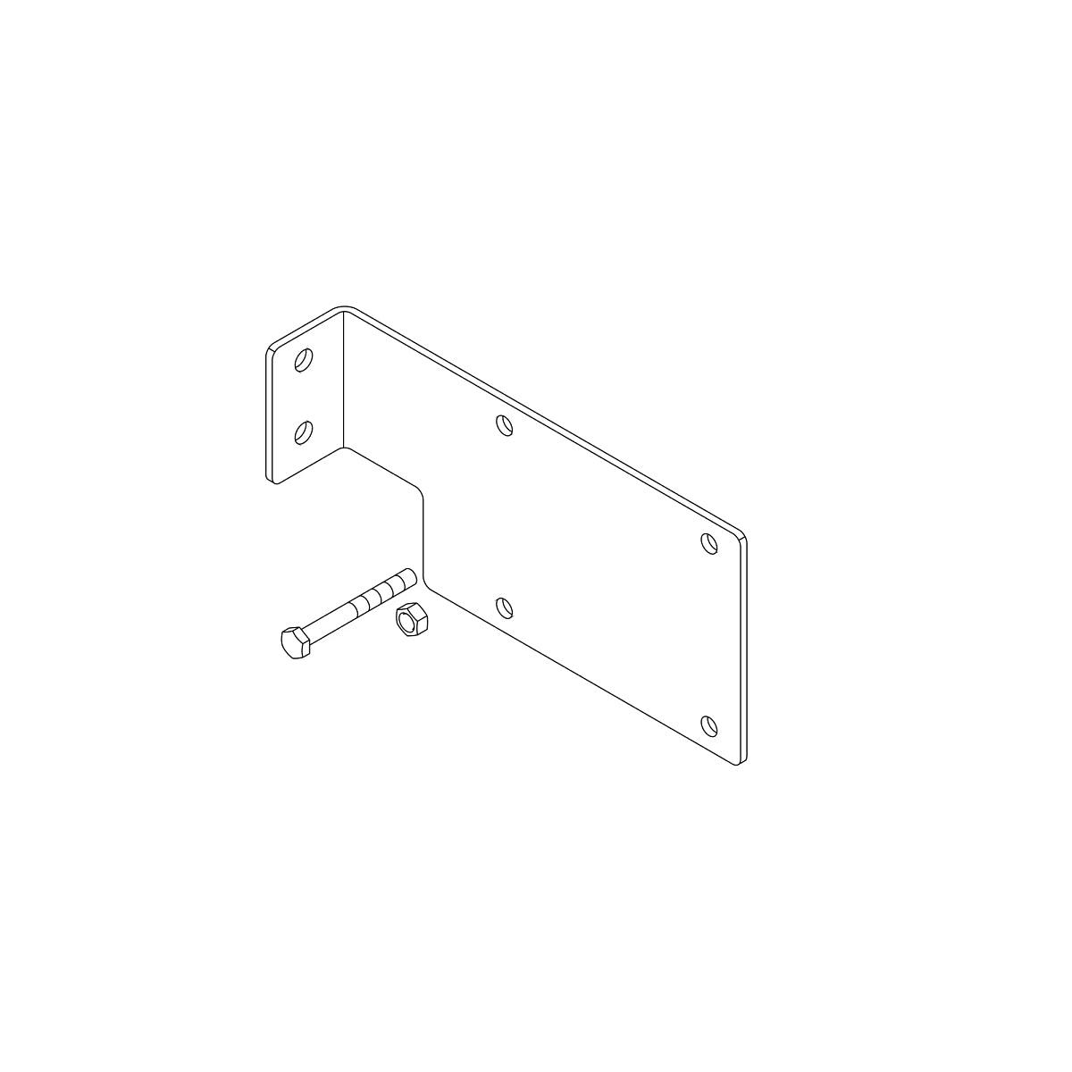 John Deere BPF10939: John Deere Application Controller Mounting Bracket Kit