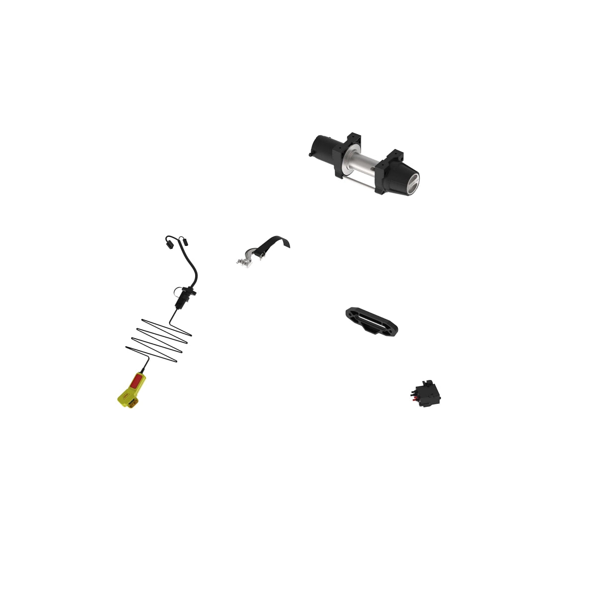 John Deere BUC10682:  Winch Kit Wiring Harness