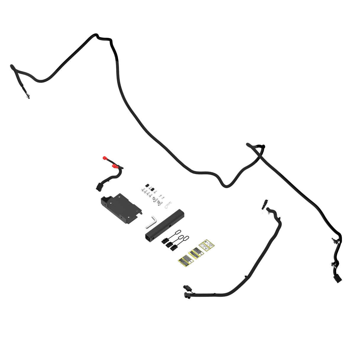 John Deere BUC10698:  Winch Receiver Mount, 2041 Kg (4500 Lb)