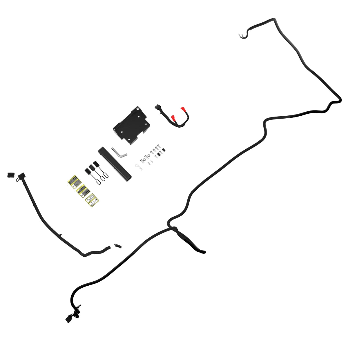 John Deere BUC10698: Winch Receiver Mount, 2041 Kg (4500 Lb)