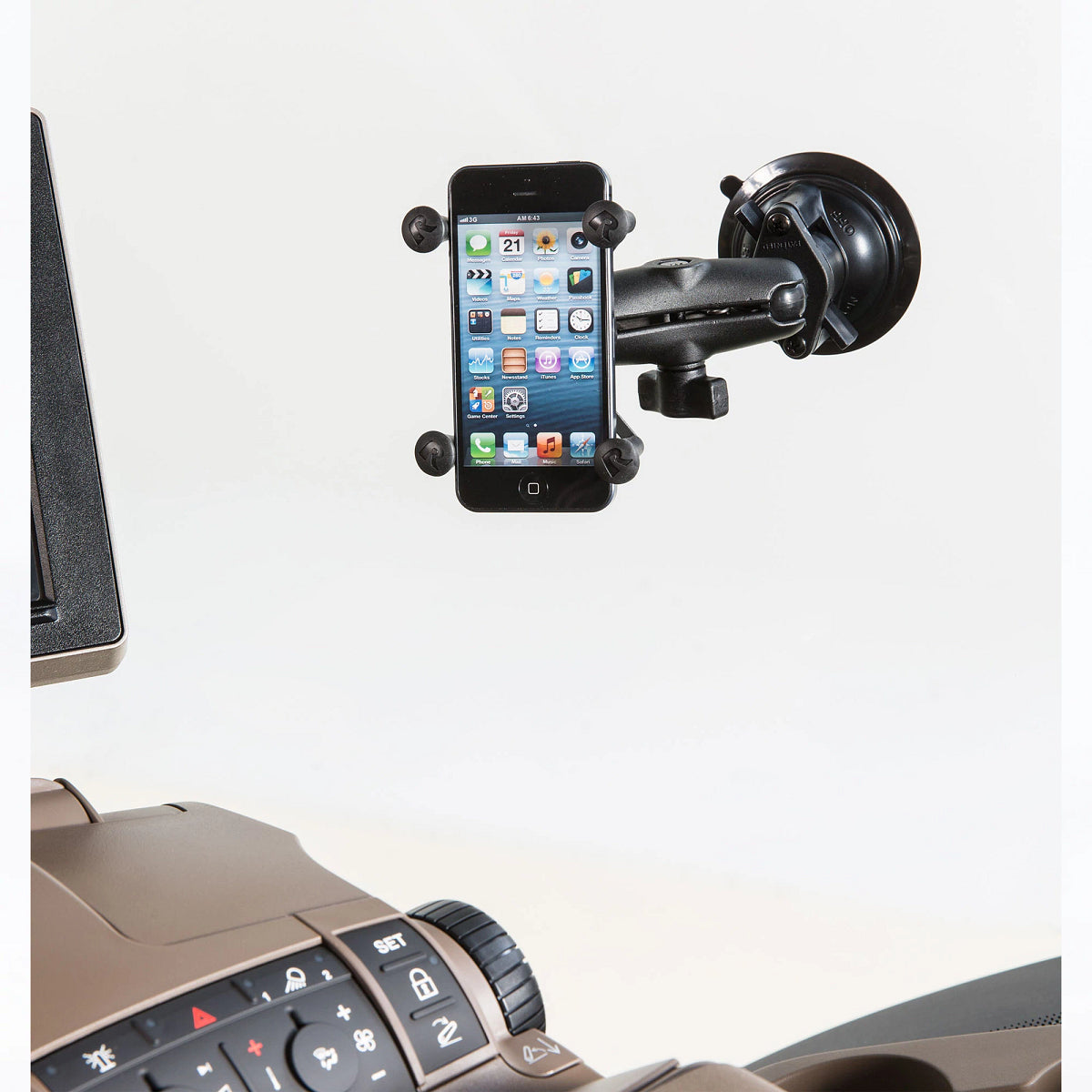 John Deere BXE10606: X-Grip Cell Phone Holder Attachment, Single Suction Cup