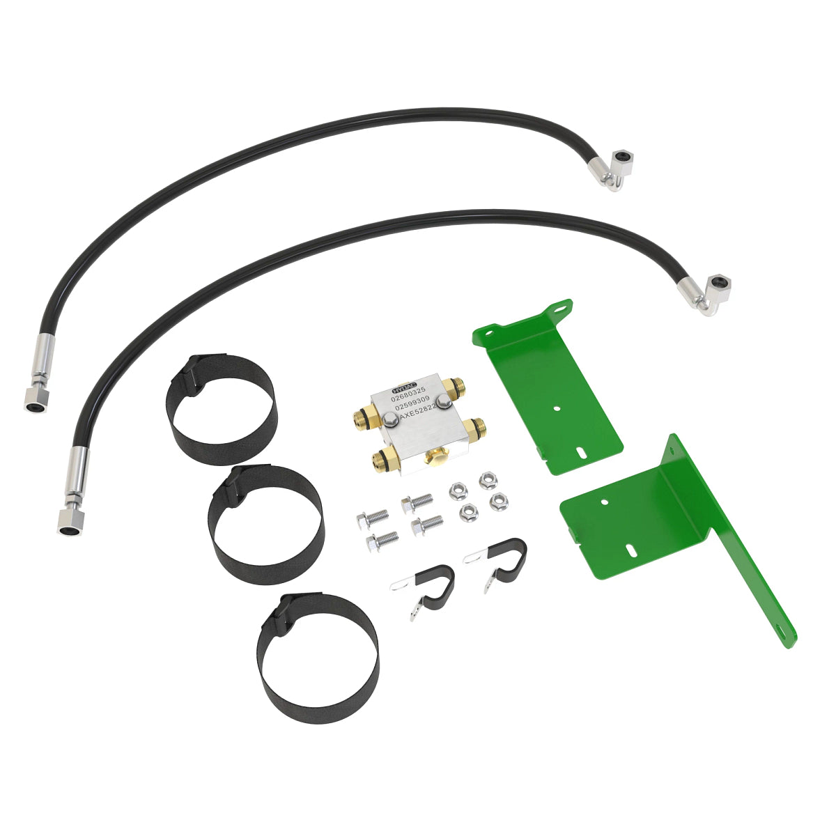 John Deere BXE10697: Enhanced Combine Single-Point Latching Attachment