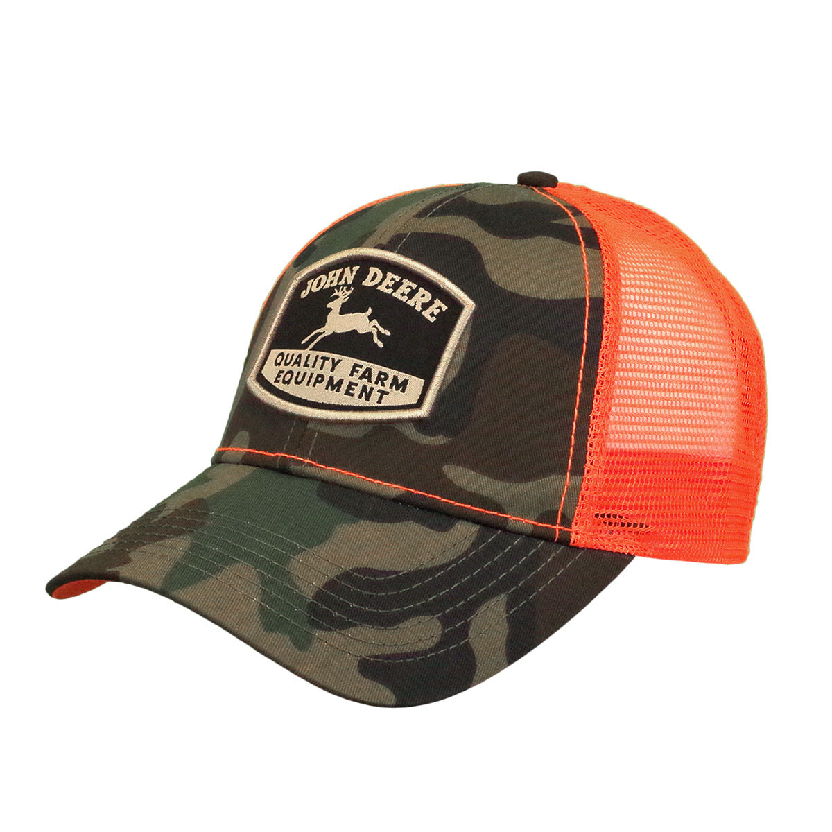 John Deere Mens Mesh Camp Cap