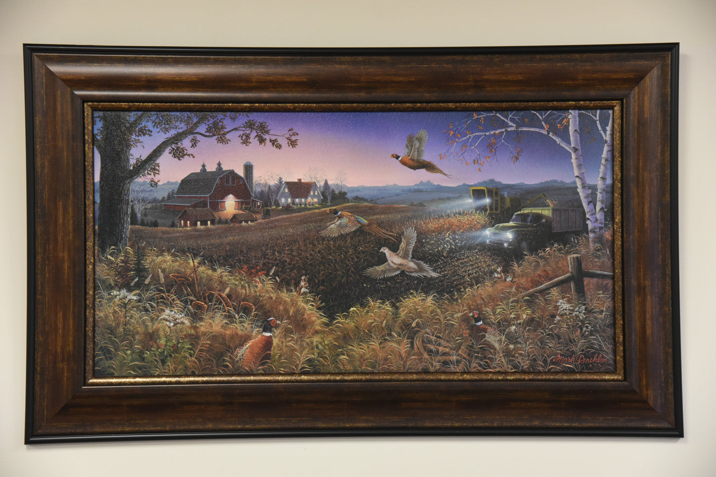 "Every Harvest" Framed Canvas Print