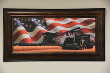 "9RX and X9 Flag" Framed Canvas Print