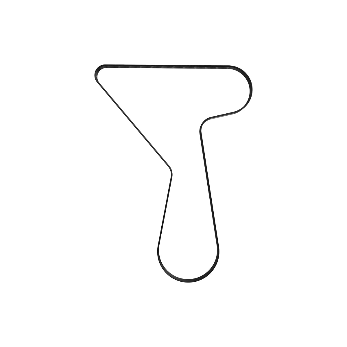 John Deere DZ118861: Engine Auxiliary V-Belt, Effective Length 2015 mm (79.3 inch)