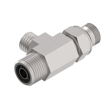 John Deere DZ129009: Adjustable Run Tee to Internal Thread Hydraulic Fitting