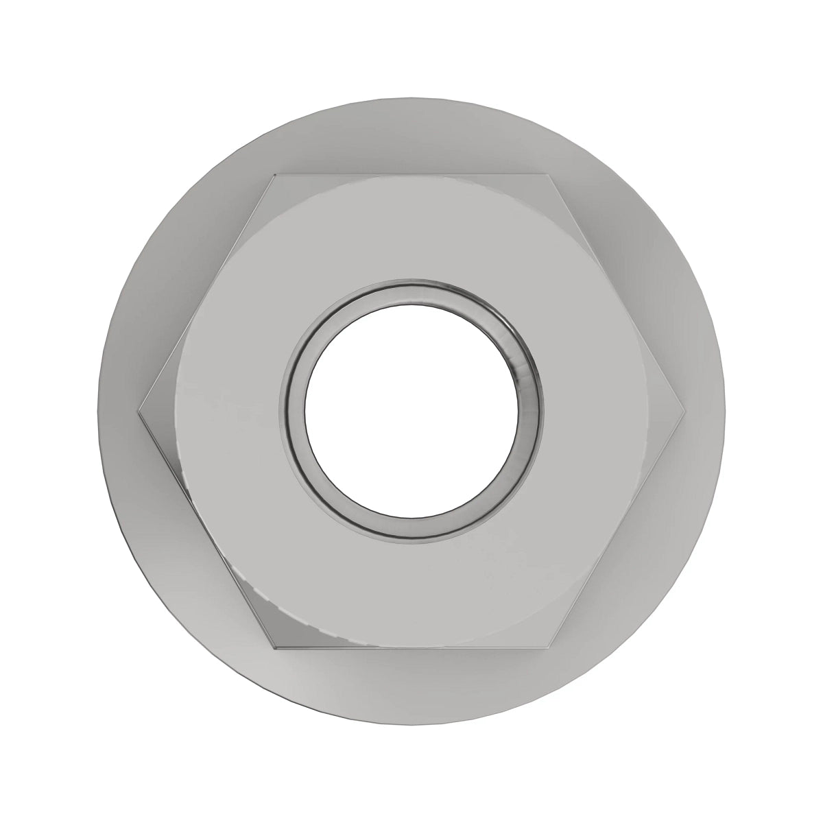 John Deere E55662: Hexagonal Flange Nut, 3/8"