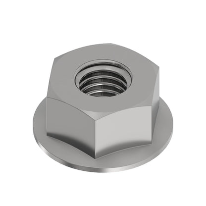 John Deere E55662: Hexagonal Flange Nut, 3/8"