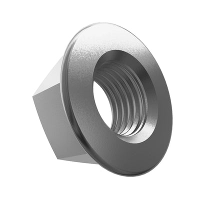 John Deere E59406: Hexagonal Flange Lock Nut, 3/8"