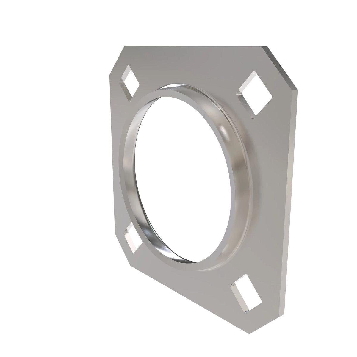 John Deere E62484: 4-Hole Flanged Bearing Housing