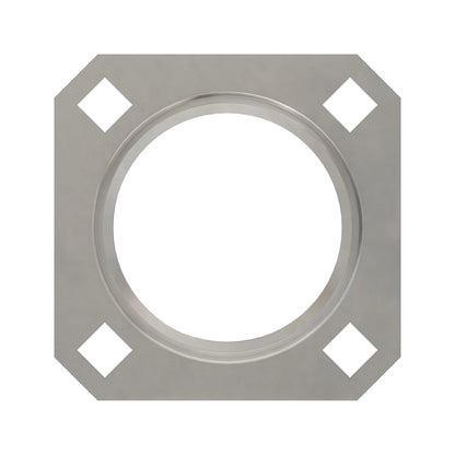 John Deere E74826: 4-Hole Square Trimmed Flanged Bearing Housing
