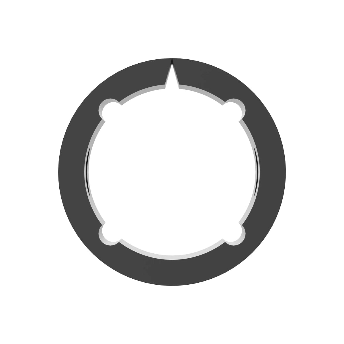John Deere E78675: Internal Splined Coupling Bushing with Hole