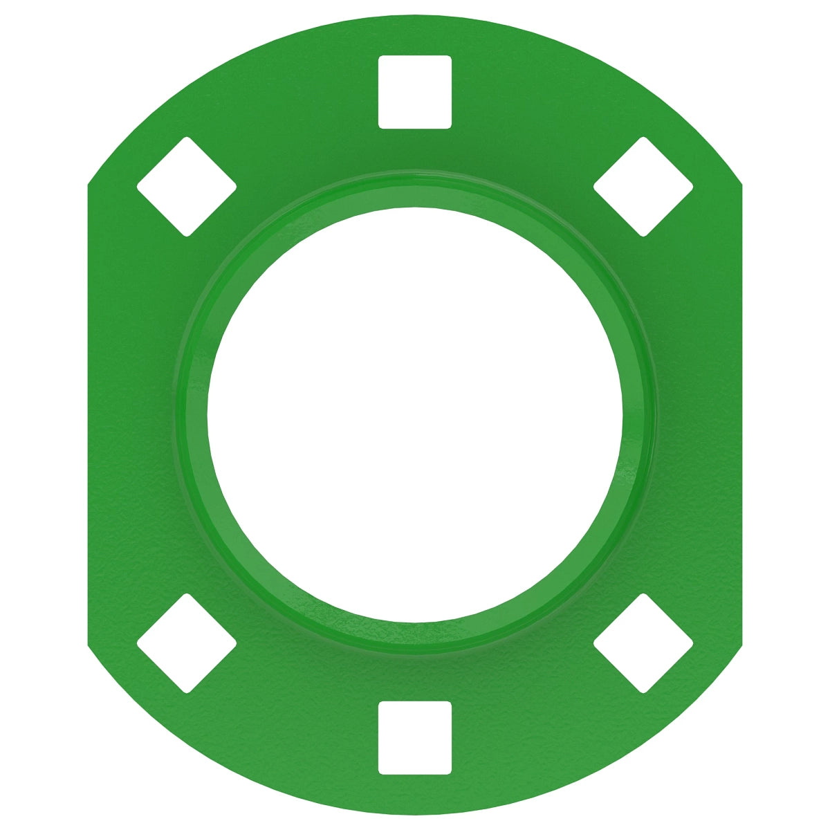 John Deere E81542:  6-Hole Flanged Bearing Housing