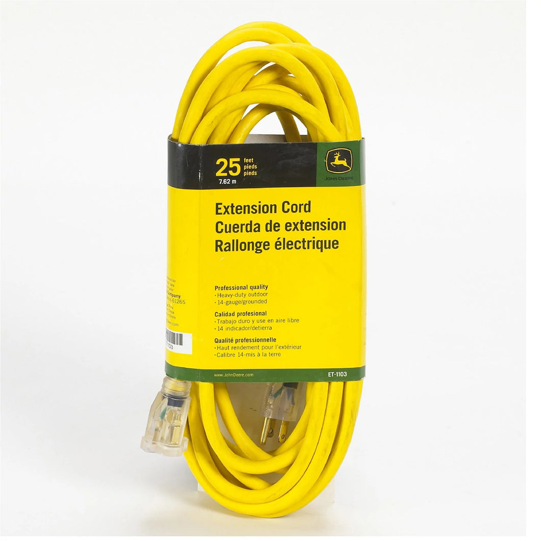 25' Extension Cord - 14 Gauge (ET-1103-J)