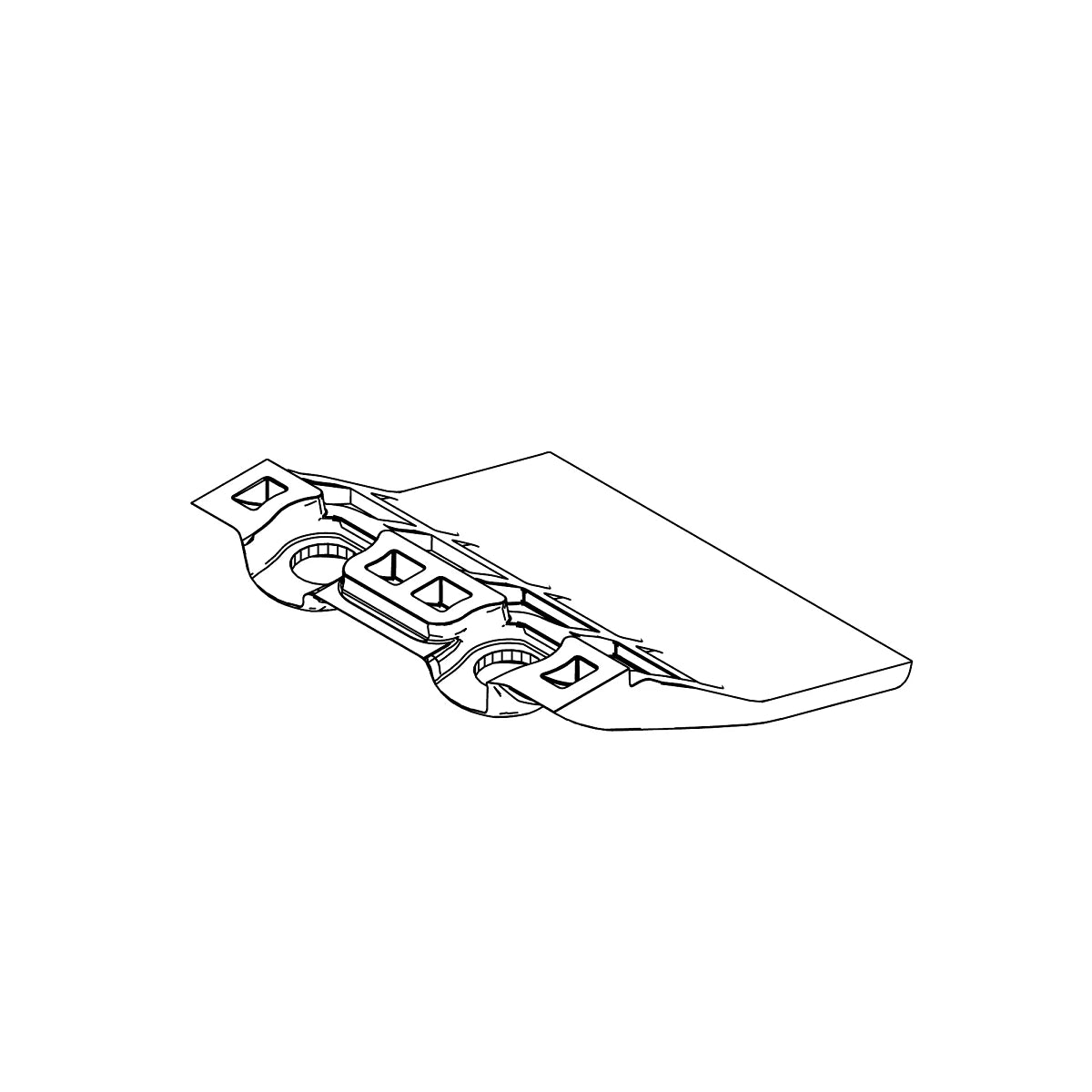John Deere FH318499:  Cutterbar Wear Plate
