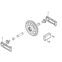 John Deere FYD60007380: Track Idler Assembly