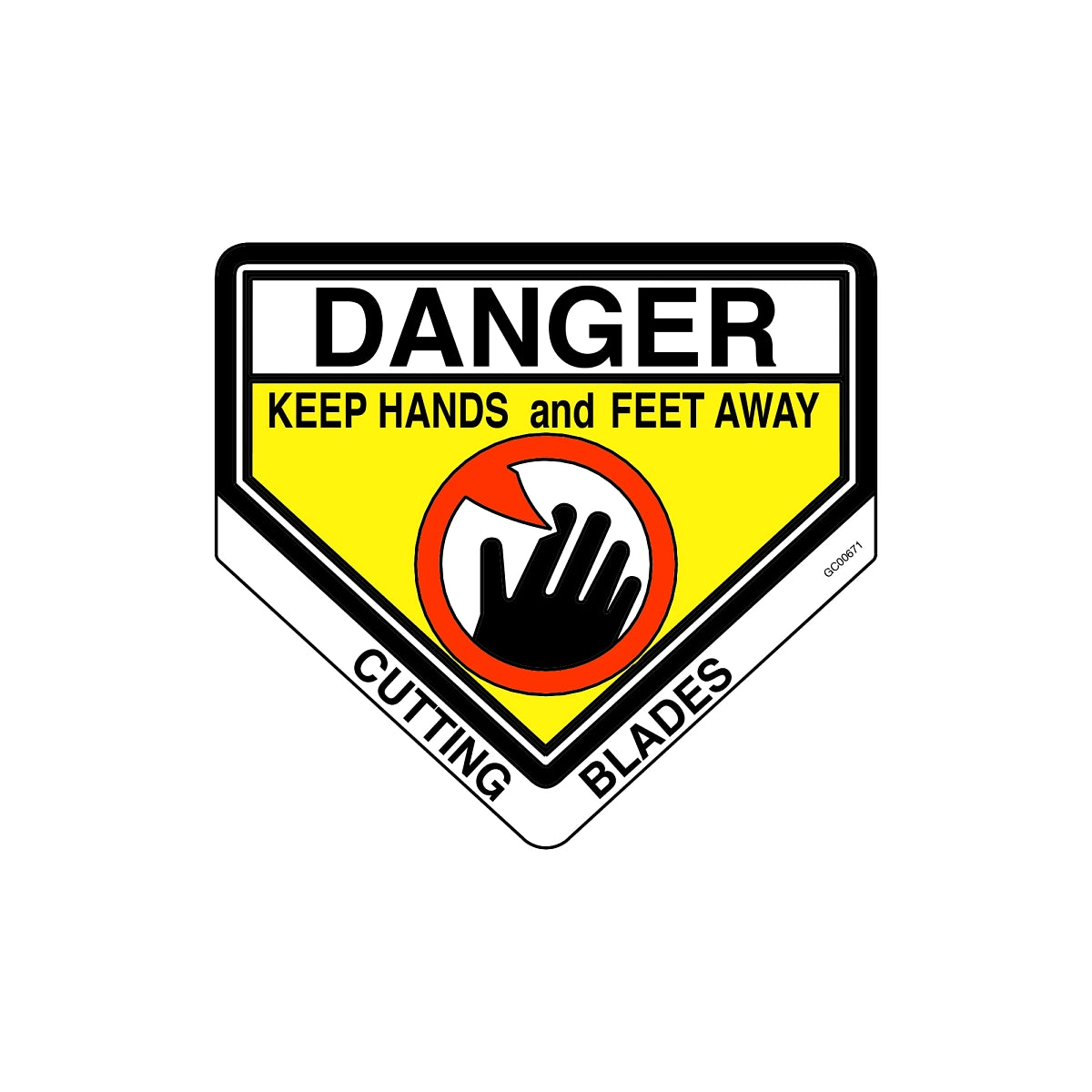 John Deere GC00671: CPSC Danger Label