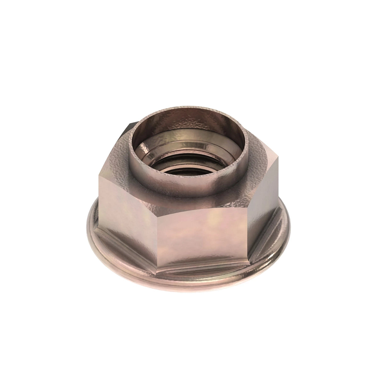 John Deere H110730:  Hexagonal Lock Nut, 5/16"
