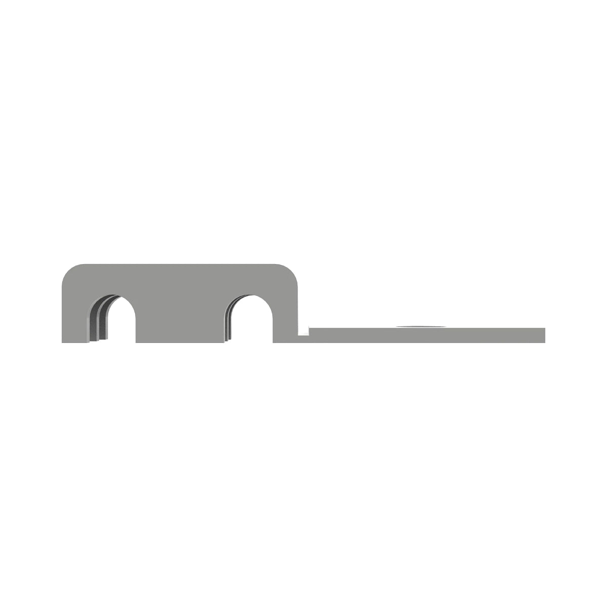 John Deere H112910: 2-Diameter Block Clamp