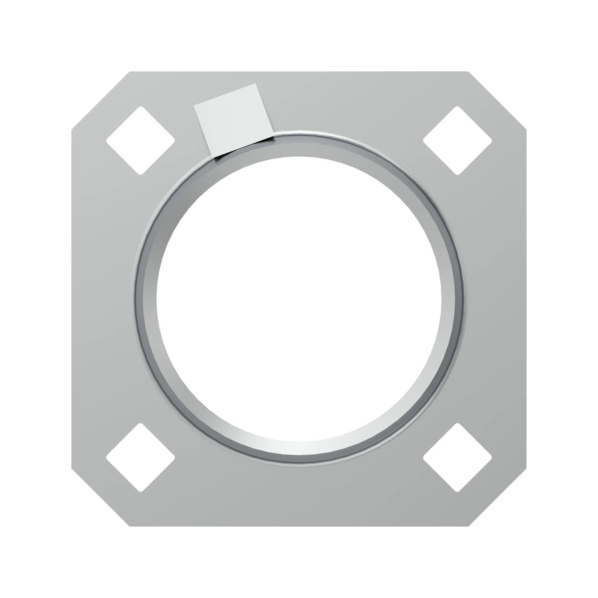 John Deere H113625: 4-Hole Square Trimmed Flanged Bearing Housing