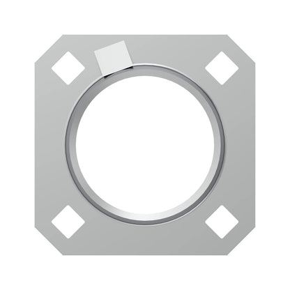 John Deere H113625: 4-Hole Square Trimmed Flanged Bearing Housing