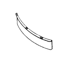 John Deere H130949: Right Side Straw Chopper Deck Vane