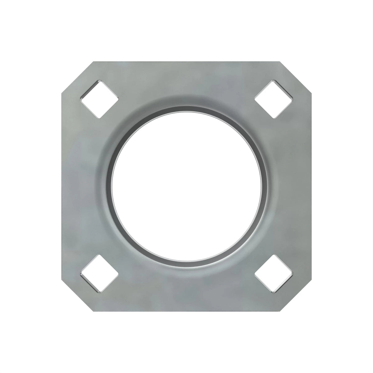 John Deere H133621: 4-Hole Flanged Bearing Housing