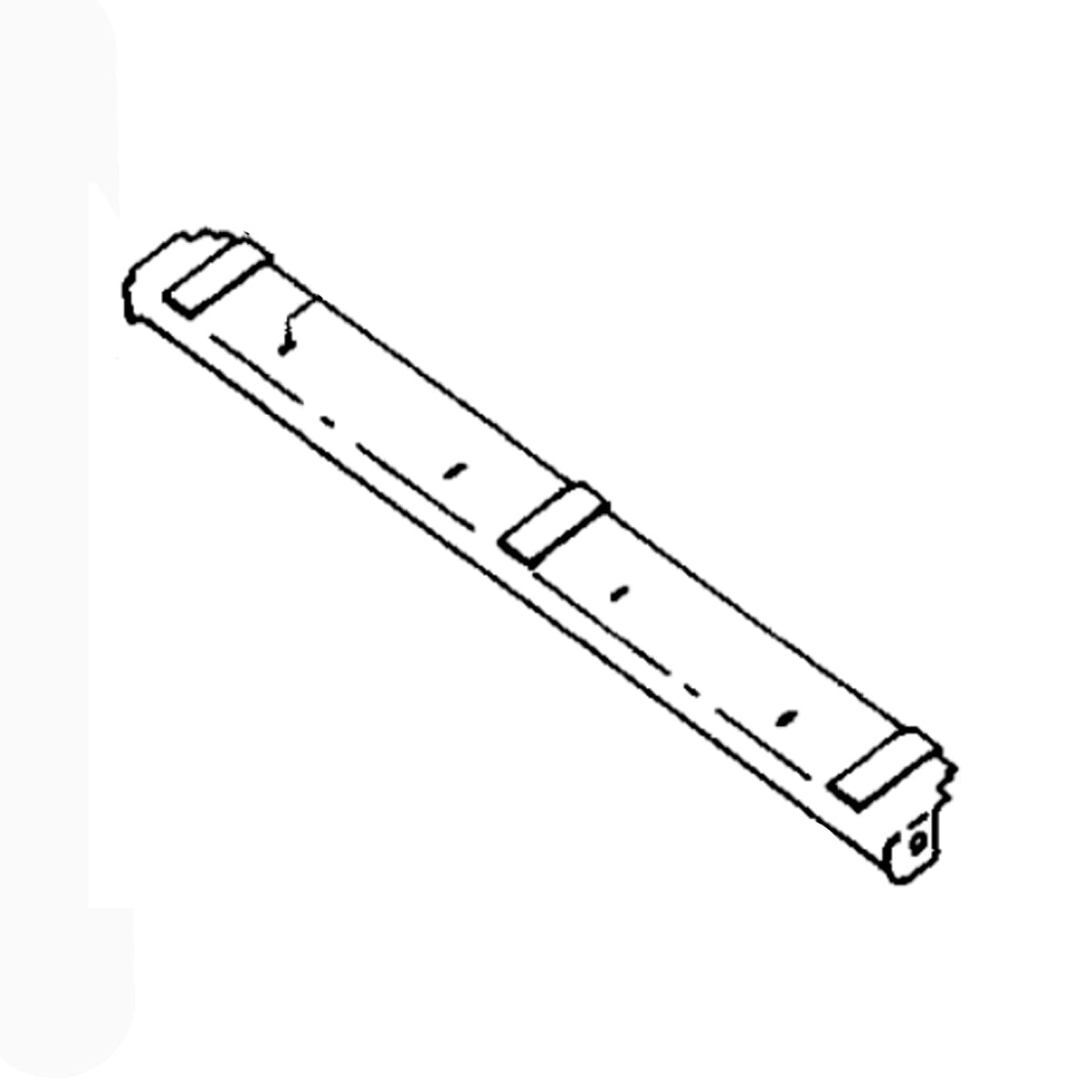 John Deere H145462:  Feeder House Strip Wear Angle