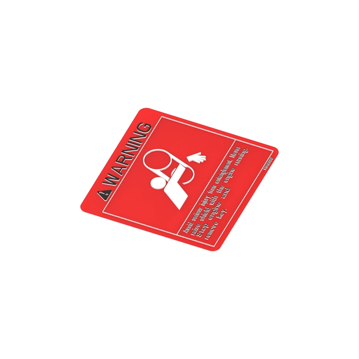John Deere H149099: Safety Sign