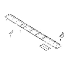 John Deere H150105: Poly Skid Shoe Replacement Panel, 16.75 Inch Width X 52.5 Inch Length