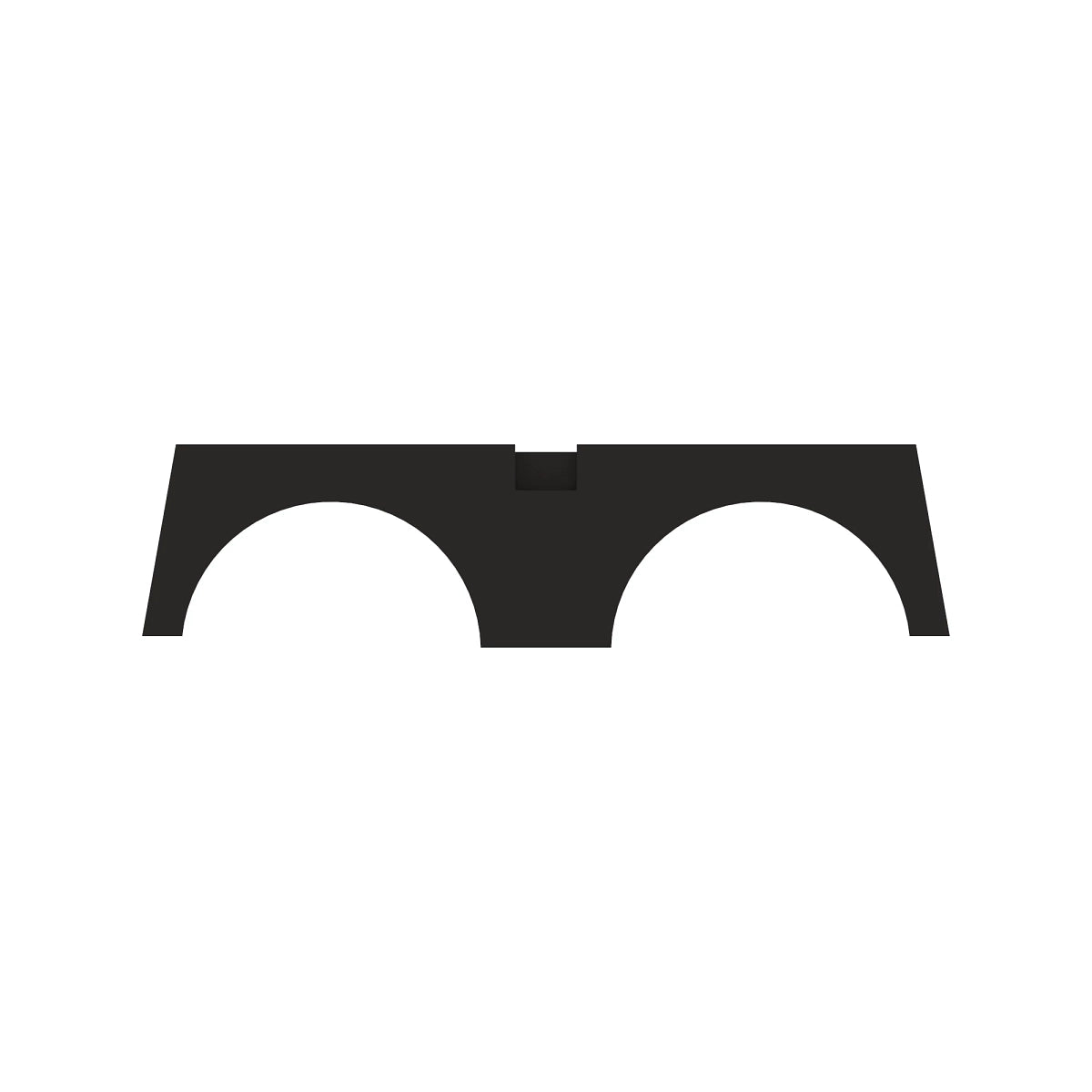 John Deere H150222: 2-Diameter Block Clamp