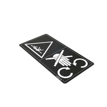 John Deere H151673: Universal Drive Shaft Label