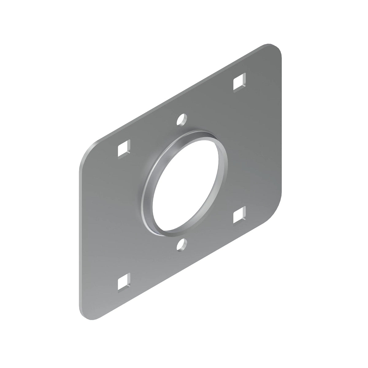John Deere H152916:  4-Hole Square Trimmed Flanged Bearing Housing