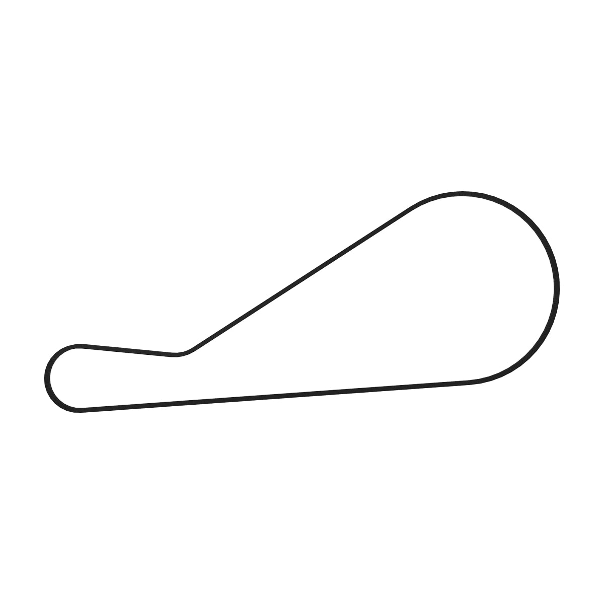 John Deere H154723: Elevator Drive V-Belt, Effective Length 3840 mm (151.2 inch)