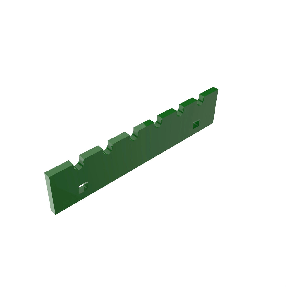 John Deere H165407:  Feed Accelerator Serrated Wear Plate