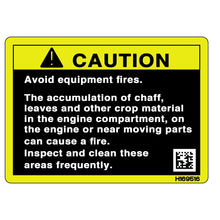John Deere H169516: Safety Sign, Caution